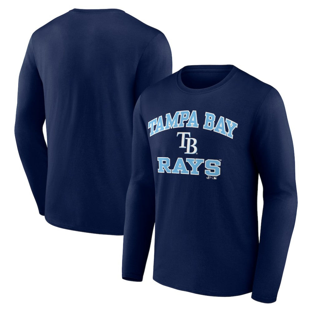 Tampa Bay Rays Logo Athletic Heart & Soul Long Sleeve T-Shirt Near Me