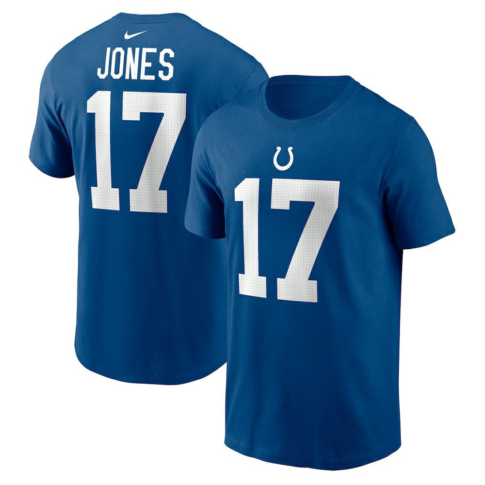 Daniel Jones Indianapolis Colts Name & Number T-Shirt - Royal - Nike