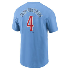Pete Crow-Armstrong Chicago Cubs Nike Fuse Name & Number T-Shirt Sale