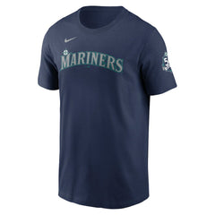 Cal Raleigh Seattle Mariners Nike 50th Season Name & Number T-Shirt Outlet
