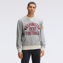 Washington Commanders IconicFleece Pocket Sweatshirt - Heather Gray - Fanatics