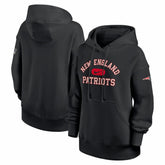 New England Patriots Women's Oversized Legacy Phoenix Hoodie - Black - Nike
