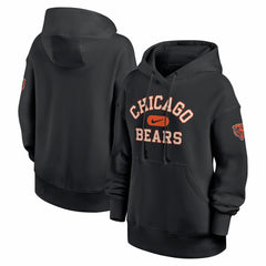 Chicago Bears Women's Oversized Legacy Phoenix Hoodie - Black - Nike