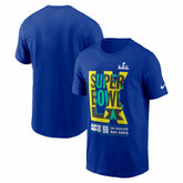 Super Bowl LX Essential T-Shirt - Royal - Nike