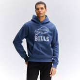 Buffalo Bills IconicFleece Flocked Hoodie - Royal - Fanatics
