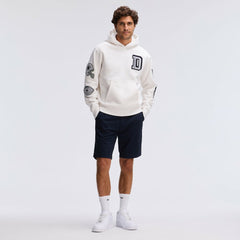 Dallas Cowboys IconicFleece Letterman Hoodie - Oatmeal - Fanatics