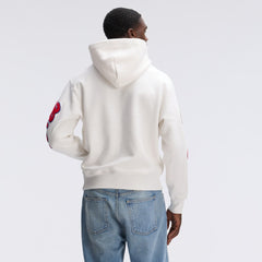 Buffalo Bills IconicFleece Letterman Hoodie - Oatmeal - Fanatics