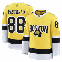 David Pastrnak Boston Bruins Fanatics 2026 NHL Stadium Series Premium Jersey - Gold | Fanatics Clearance
