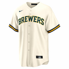 Bob Uecker Milwaukee Brewers Nike Home Retired Player Replica Jersey Sale
