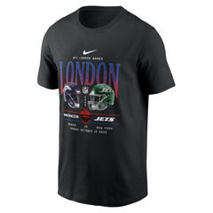 Denver Broncos vs. New York Jets International Games London 2025 T-Shirt - Black - Nike