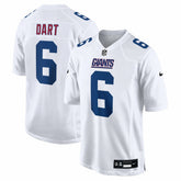 Jaxson Dart New York Giants Fashion Game Jersey - Tundra White - Nike