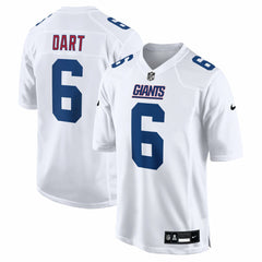 Jaxson Dart New York Giants Fashion Game Jersey - Tundra White - Nike