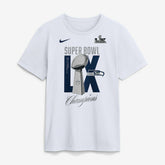 Seattle Seahawks Super Bowl LX Champions Lombardi Trophy T-Shirt - White - Nike