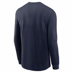 Denver Broncos 2025 AFC West Division Champions Locker Room Trophy Collection Long Sleeve T-Shirt - Navy - Nike