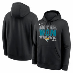 Jacksonville Jaguars 2025 AFC South Division Champions Locker Room Trophy Collection Hoodie - Black - Nike