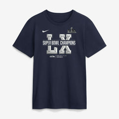 Seattle Seahawks Super Bowl LX Champions Sacrifice T-Shirt - College Navy - Nike