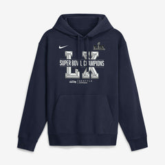 Seattle Seahawks Super Bowl LX Champions Sacrifice Hoodie - College Navy - Nike