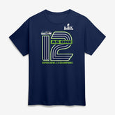 Seattle Seahawks Super Bowl LX Champions Hometown On Top T-Shirt - College Navy - Fanatics