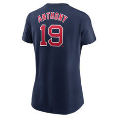 Roman Anthony Boston Red Sox Nike Women's Cooperstown Collection Fuse Name & Number T-Shirt Sale