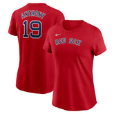 Roman Anthony Boston Red Sox Nike Women's Cooperstown Collection Fuse Name & Number T-Shirt Discount