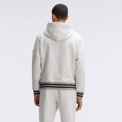 Buffalo Bills IconicFleece Tipped Hoodie - Heather Gray - Fanatics
