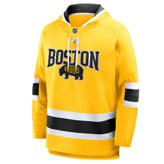 Boston Bruins Fanatics 2026 NHL Stadium Series Lace Up Hoodie - Gold | Fanatics online