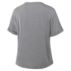 Utah Mammoth Fanatics Women's Tribute Tri-Blend Boxy T-Shirt - Heather Gray | Fanatics discount