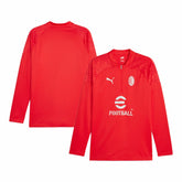 Puma - AC Milan 2023/24 Quarter-Zip Training Top - Red