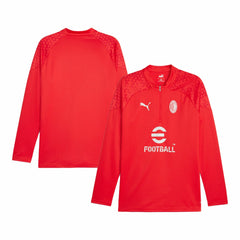 Puma - AC Milan 2023/24 Quarter-Zip Training Top - Red