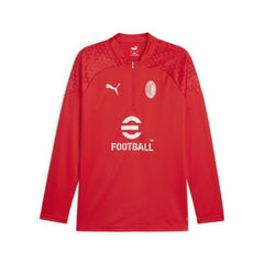 Puma - AC Milan 2023/24 Quarter-Zip Training Top - Red