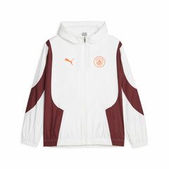 Puma - Manchester City 2023/24 Pre-Match Anthem Full-Zip Hoodie Jacket - White