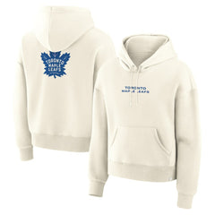 Toronto Maple Leafs Fanatics Women's Neutral Zone Legacy Hoodie - Cream | Fanatics sale