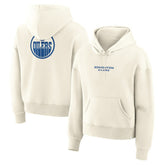 Edmonton Oilers Fanatics Women's Neutral Zone Legacy Hoodie - Cream | Fanatics Clearance