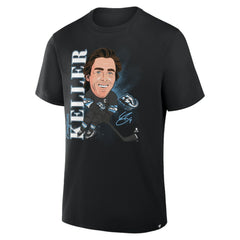 Clayton Keller Utah Mammoth Fanatics Caricature Player T-Shirt - Black | Fanatics discount