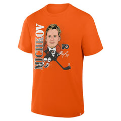 Matvei Michkov Philadelphia Flyers Fanatics Caricature Player T-Shirt - Orange | Fanatics online