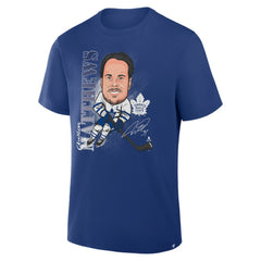 Auston Matthews Toronto Maple Leafs Fanatics Caricature Player T-Shirt - Blue | Fanatics Lifestyle