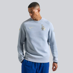 Los Angeles Dodgers Nike 2026 Gold Collection Tech Fleece Sweatshirt Outlet