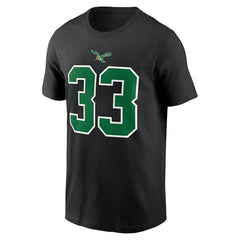 Cooper DeJean Philadelphia Eagles Player Name & Number T-Shirt - Black - Nike