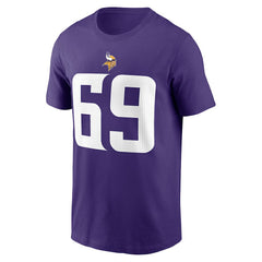 Jared Allen Minnesota Vikings Retired Player Name & Number T-Shirt - Purple - Nike