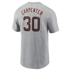 Kerry Carpenter Detroit Tigers Nike Fuse Name & Number T-Shirt Outlet