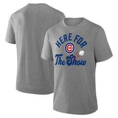 Chicago Cubs Fanatics Nostalgia Tri-Blend T-Shirt Outlet