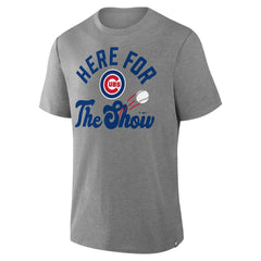 Chicago Cubs Fanatics Nostalgia Tri-Blend T-Shirt Outlet