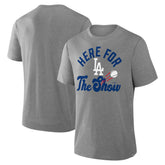 Los Angeles Dodgers Fanatics Nostalgia Tri-Blend T-Shirt Near Me