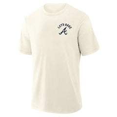 Atlanta Braves Fanatics Nostalgia Stadium Slub T-Shirt Sale