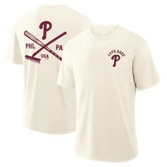 Philadelphia Phillies Fanatics Nostalgia Stadium Slub T-Shirt Sale