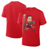 Brad Marchand Florida Panthers Fanatics Caricature Player T-Shirt - Red | Fanatics near me