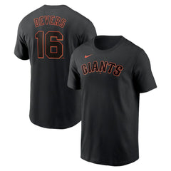 Rafael Devers San Francisco Giants Nike Home Name & Number T-Shirt Outlet