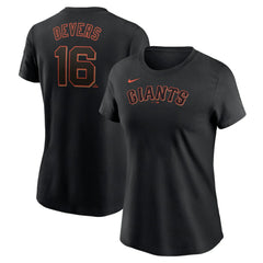Rafael Devers San Francisco Giants Nike Women's Name & Number T-Shirt for sale