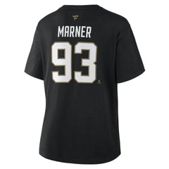 Mitch Marner Vegas Golden Knights Fanatics Women's Authentic Stack Name & Number T-Shirt - Black | Fanatics Clearance