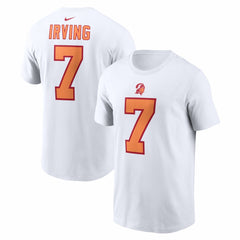 Bucky Irving '76 Tampa Bay Buccaneers 50th Season Alternate Name & Number T-Shirt - White - Nike